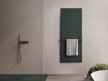 HELIOS Elektrischer Wandmontierter Dekorativer Heizkrper aus Glas By  DISENIA