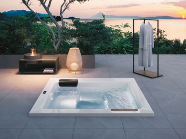 Square 4 seater minipool KYRA DISENIA