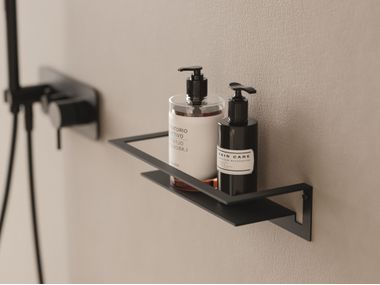 Aluminium bathroom wall shelf MATRIX DISENIA