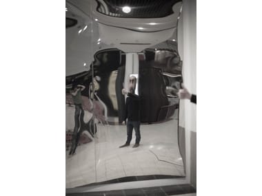 DISTORTING MIRROR | Rectangular mirror By VIDAME CREATION design Julien ...