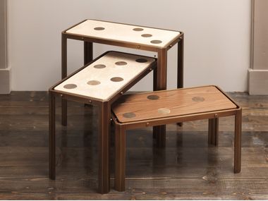 Rectangular central coffee table DOMINO OFFICINACIANI