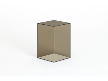 DONALD Low crystal coffee table By Glas Italia