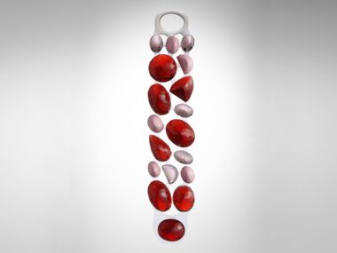 Armband aus Kunstharz DOUBLE STONES Corsi Design