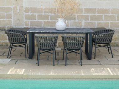 Rectangular garden table MANHATTAN DRIGANI