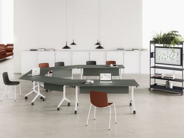 Trapezoidal Workstation desk KYTE DVO