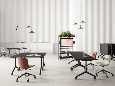 Rectangular workstation desk KYTE DVO