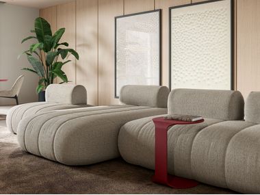 Sofá modular de tela RAGGIO Dall'Agnese