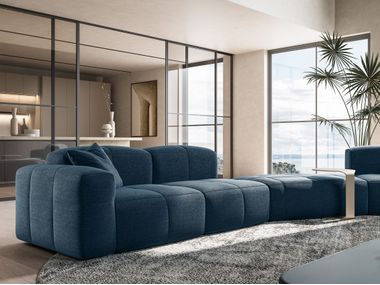 Sofá modular de tela TRAMA Dall'Agnese