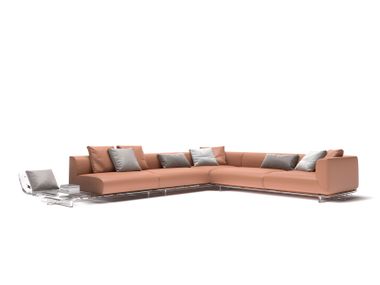 Sofá modular de pele RONG Dash Casa