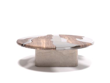 Mesa de centro redonda para sala de estar RONG Dash Casa