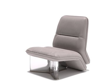 Leather armchair without armrests RONG Dash Casa