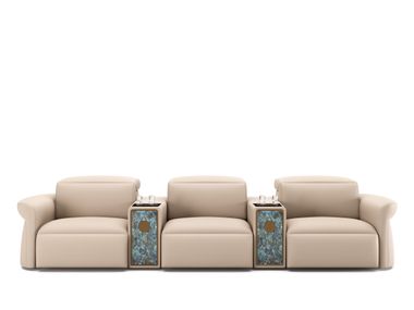 Sofá de pele para Home Theater HESTIA'S ODE Dash Casa