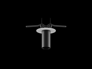 Round recessed metal spotlight D2 Davide Groppi