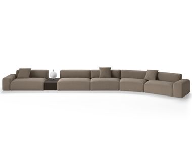 Modulares Sofa aus Stoff HYBLA SOFT De Padova