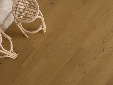 Synthetic material flooring with wood effect CLAP! Déco