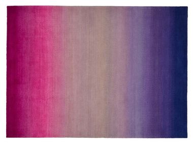 Custom handmade wool and silk rug HELIOTROPE Deirdre Dyson