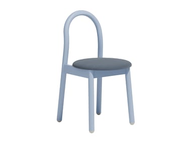 Sedia in metallo con seduta imbottita BOBBY DESIGN BY THEM