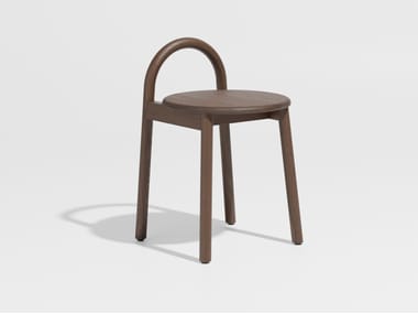 Sgabello basso in legno BOBBY DESIGN BY THEM