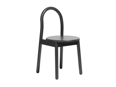 Sedia in metallo con schienale aperto BOBBY DESIGN BY THEM