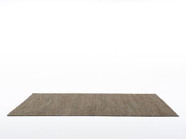 Solid-color rectangular hemp rug GOA Désirée