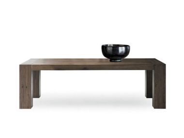Low oak coffee table BROOKLYN Devina Nais