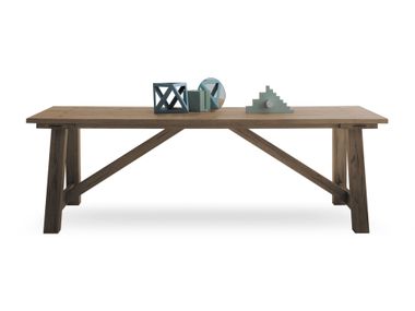 Rectangular oak table CASTLE Devina Nais