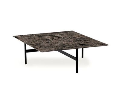 Contemporary style low wooden coffee table for living room TETRIS Devina Nais