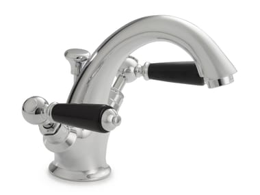 Devon&Devon, BLACK DANDY Miscelatore per lavabo monoforo da piano