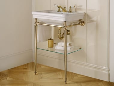 Devon&Devon, ETOILE MEDIUM Consolle lavabo singolo in ottone
