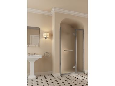 Niche shower cabin with hinged door SAVOY K Devon&Devon