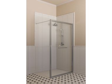 Corner Walk in shower SAVOY WALK-IN Devon&Devon