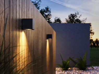 LED aluminium outdoor wall lamp CUBE Dexter Lighting