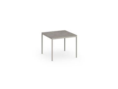 Mesa de jardim quadrada de alumínio HAVEN Diabla