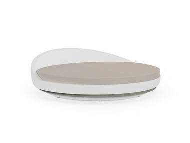 Letto da giardino rotondo imbottito LACE Diabla