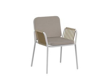 Cadeira lounge para jardim estofada com braços RIBBONS Diabla