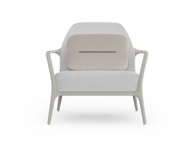 Poltroncina da giardino imbottita in alluminio XALOC Diabla