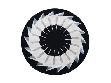 Round fabric rug RONDO Dinodo Studio
