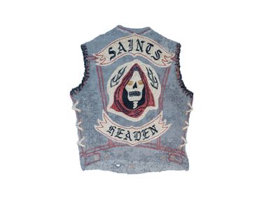 Handmade fabric rug SAINTS Dinodo Studio