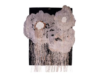 Handgefertigter Teppich aus Stoff SUGAR MAGNOLIA Dinodo Studio