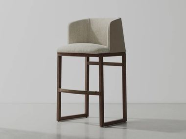 Barstool with back HIDA District Eight