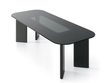 Rectangular glass table COSMOS Ditre Italia