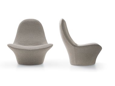 Swivel fabric armchair MANTA Ditre Italia