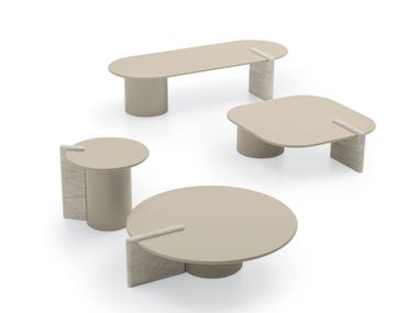 Wooden Coffee table set PETRA Ditre Italia