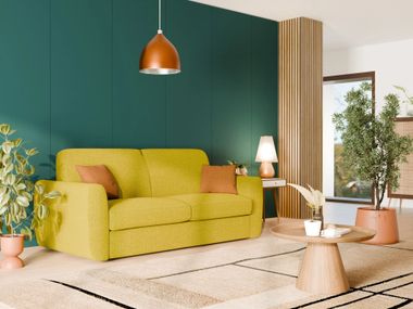 Fabric sofa bed LEONIDA Divani.Store