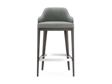 High leather barstool ANNA Domkapa