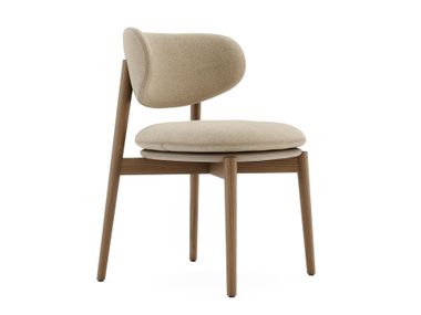 Upholstered fabric chair HARVEY Domkapa