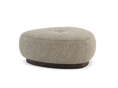 Fabric pouf JULES Domkapa