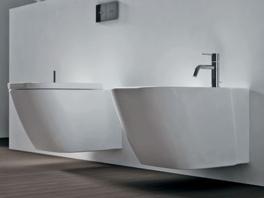 Wall-mounted ceramic sanitary-ware F-50 Domus Falerii