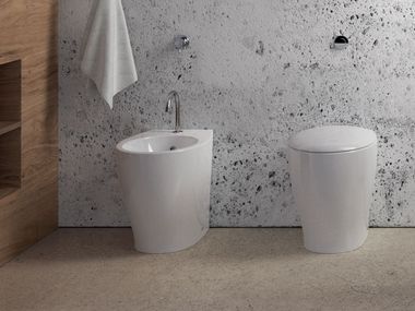 Floor-mounted ceramic sanitary-ware MASCALZONE Domus Falerii