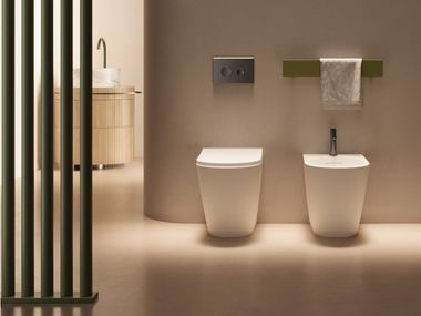 Floor-mounted ceramic sanitary-ware VIRGOLETTA Domus Falerii